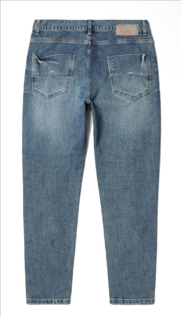 [새상품] 남성 하프크라이즈 청바지 데님 팬츠--1