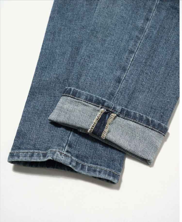 [새상품] 남성 하프크라이즈 청바지 데님 팬츠--5