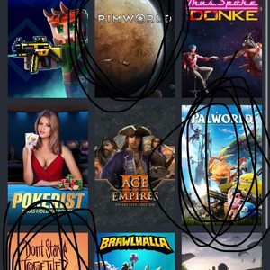 스팀 아이디 팰월드 림월드 굶지마 투게더 이미지