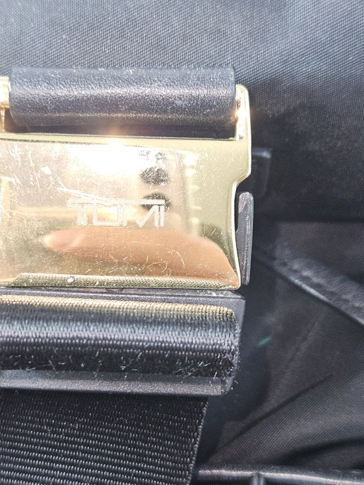 TUMI 투미 보야져 리바스 백팩 가방 리얼레더 금장 이미지