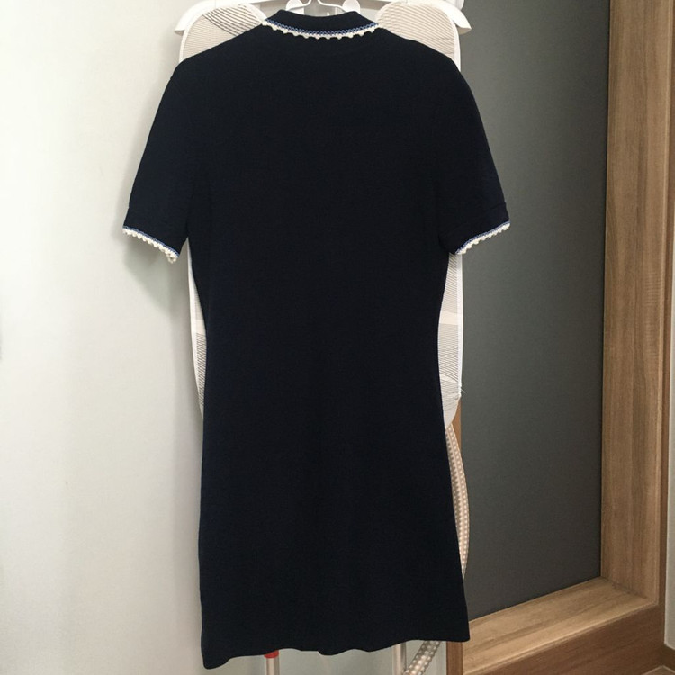 MAJE 마쥬 로리아노 스캘럽드 트림 원피스 36--5