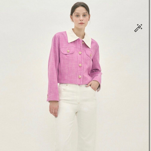 마인 디테쳐블 데님 자켓 (바이올렛 핑크) 55사이즈 판매 이미지