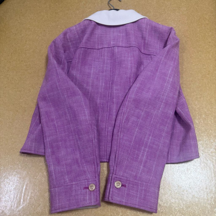 마인 디테쳐블 데님 자켓 (바이올렛 핑크) 55사이즈 판매 이미지