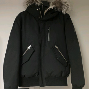 맥케이지 21fw 딕슨봄버패딩 블랙/실버폭스퍼 이미지