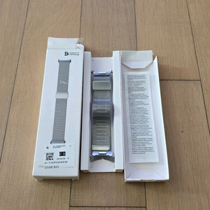 삼성 정품 갤럭시 워치6 전용 44mm 밀레니즈 메탈 루프 스트랩 (단순개봉) 이미지