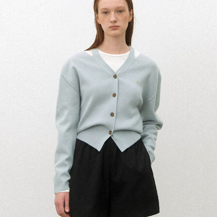 아틀리에나인(Atelier Nain) 로웰 컷아웃 니트가디건 프리사이즈--0