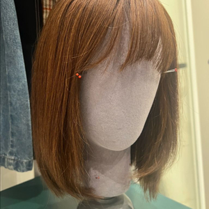 100프로 인모(브라운, 보브컷) 통가발 판매 / 검색어 항암가발 탈모 가발나라 핑크에이지 박승철 하이모