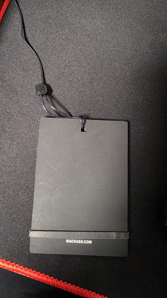 맥케이지 21fw 딕슨봄버패딩 블랙/실버폭스퍼 이미지