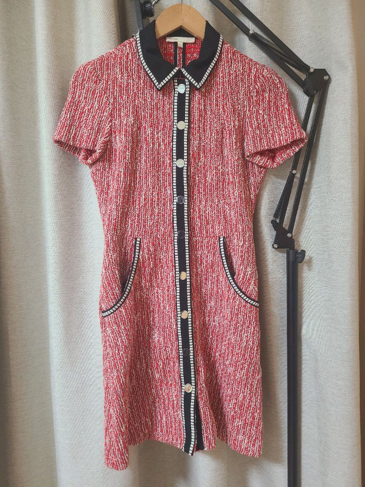 마쥬 제니 안유진 원피스 트위드 36사이즈--3