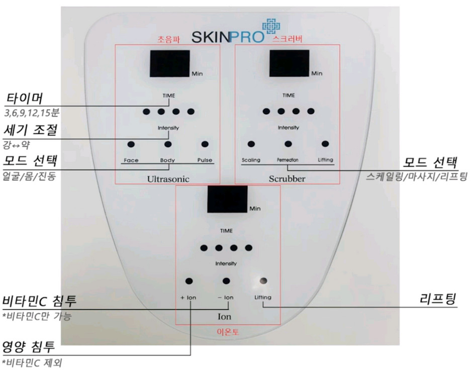 스킨프로플러스 종합미용기기(에스테틱/피부관리기) 이미지
