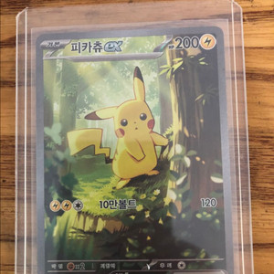 포켓몬카드 100덱 피카츄ex 이미지