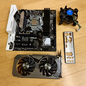 인텔 i5-6600K + B150M + GTX1060 3G