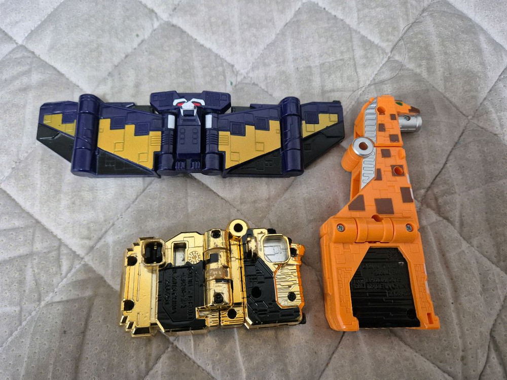 파워레인저 애니멀포스 무장큐브 3종 골드판다, 기린, 박쥐 (정품)--4