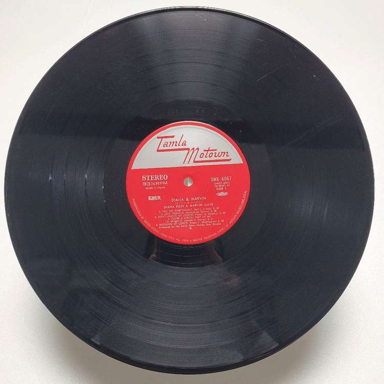 (일본/LP) 다이아나 로스 & 마빈 게이 Diana Ross & Marvin Gaye--2