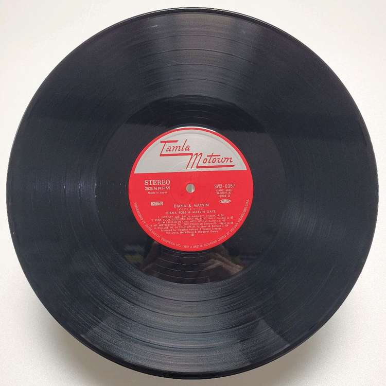 (일본/LP) 다이아나 로스 & 마빈 게이 Diana Ross & Marvin Gaye--3
