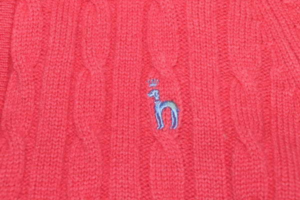 (55) 1443. 헤지스/코랄핑크 집업니트자켓--4