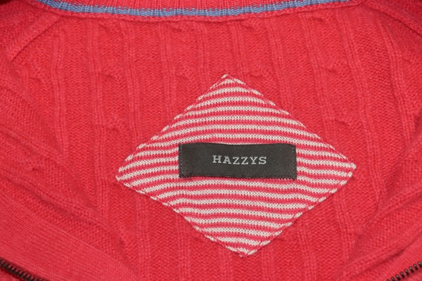 (55) 1443. 헤지스/코랄핑크 집업니트자켓--5