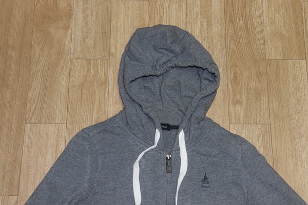 (55)1453. 빈폴진/그레이 후드집업--3