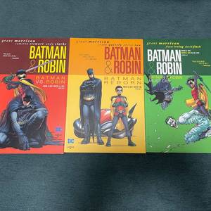 DC 코믹스 배트맨&로빈 만화책 3권 세트
