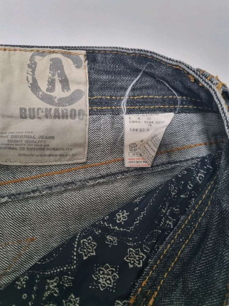 버커루 블랙워싱 청바지 30사이즈 판매 합니다 이미지
