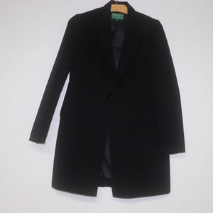 (55)A1509. 베네통/블랙 울코트