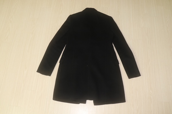 (55)A1509. 베네통/블랙 울코트--9