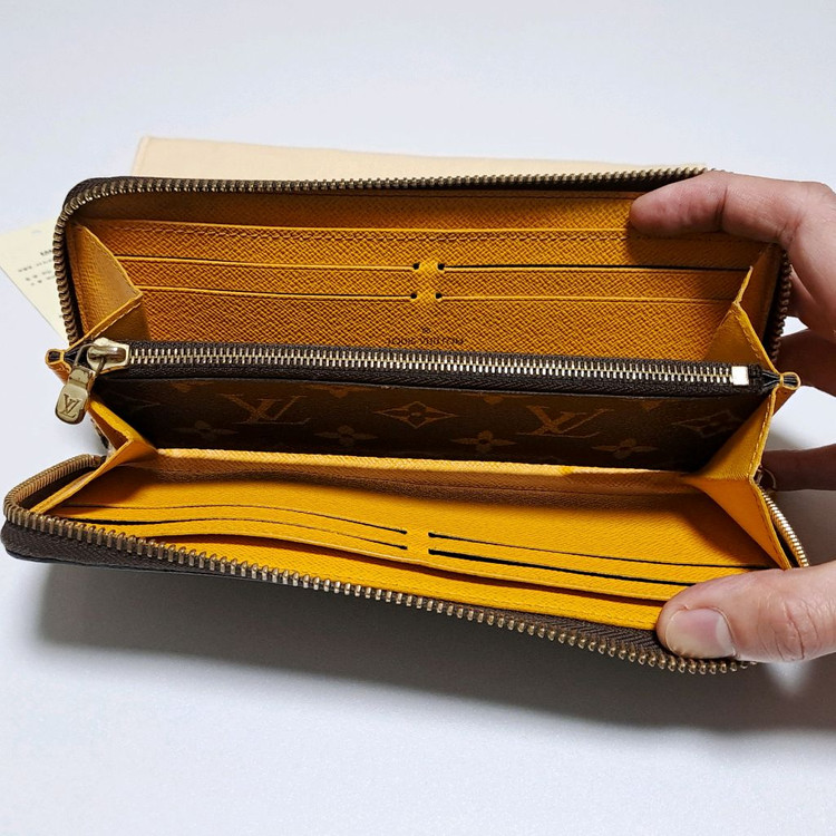[100%/정품] 루이비통 모노그램 클레망스 장지갑, 루이비통지갑,루이비통장지갑,루이비통지퍼지갑--2