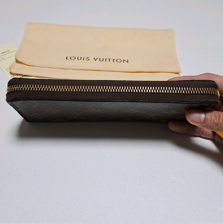 [100%/정품] 루이비통 모노그램 클레망스 장지갑, 루이비통지갑,루이비통장지갑,루이비통지퍼지갑--6
