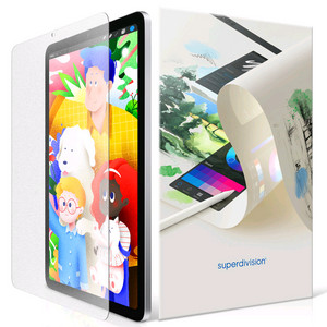 미사용 슈퍼디비전 아이패드 에어 4세대 10.9 크로키 종이 질감 필름 이미지