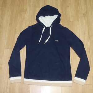 (55)1435. 라코스테/네이비 후드티셔츠