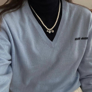 에스실 진주목걸이 새상품 팝니다