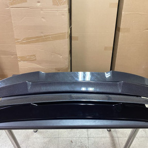 BMW X4 G02 블랙 카본 스포일러 X4M F98 이미지