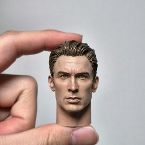 1/6 캡틴아메리카 잭슨 리캐 도색 헤드 핫토이 호환