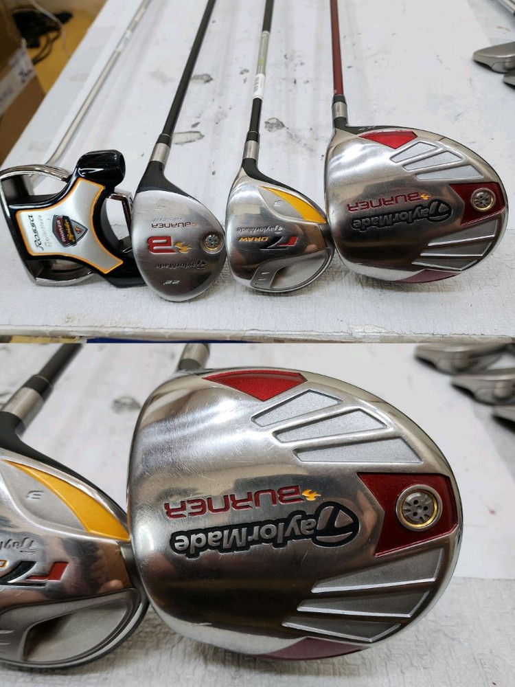 40만 테일러메이드 경량스틸 아이언 등 남성용 중고골프채 풀세트 이미지