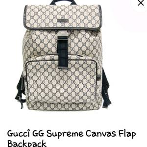 GG Supreme 캔버스 플랩 백팩 이미지