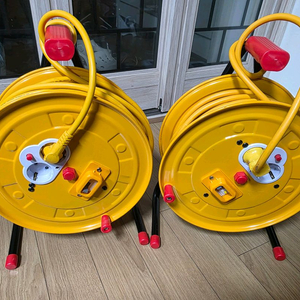 캠핑용 전기 릴선 30m,17m 이미지