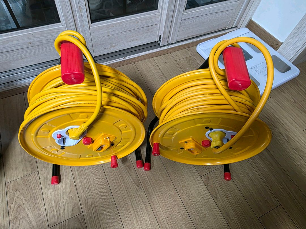 캠핑용 전기 릴선 30m,17m 이미지