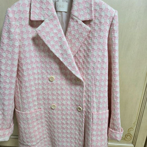 ORR 핑크 트위드 자켓 66사이즈