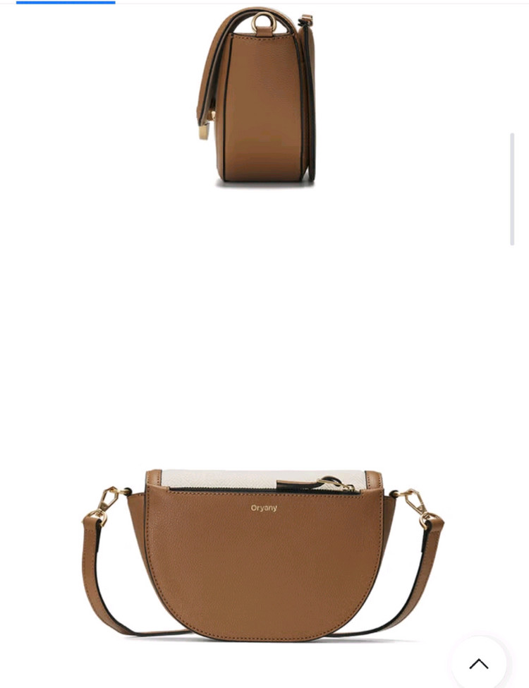 오야니 로티 캔버스 크로스바디 가방 이미지