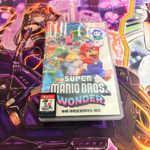 닌텐도 스위치 슈퍼마리오 브라더스 원더 곽팩
