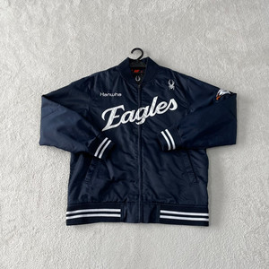 L 한화이글스 2025 스파이더 어센틱 춘추 점퍼자켓 이미지