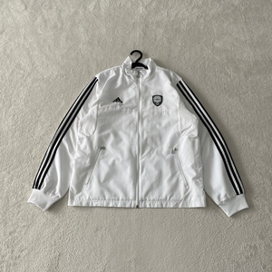 XL 아디다스 퓨어 화이트 트랙탑 흰검 자켓 105 져지 이미지