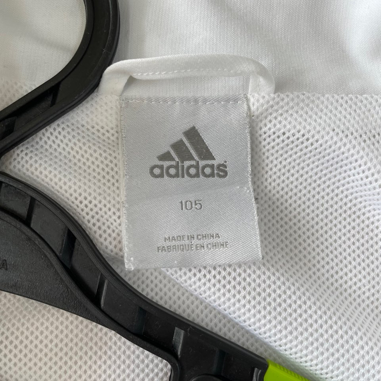 XL 아디다스 퓨어 화이트 트랙탑 흰검 자켓 105 져지 이미지