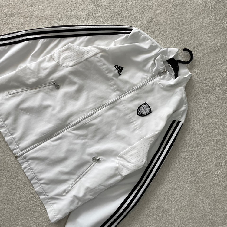 XL 아디다스 퓨어 화이트 트랙탑 흰검 자켓 105 져지 이미지