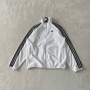 M 아디다스 화이트 트랙탑 자켓 95 져지 흰검 이미지