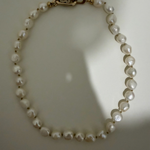 마인 진주 목걸이 팝니다