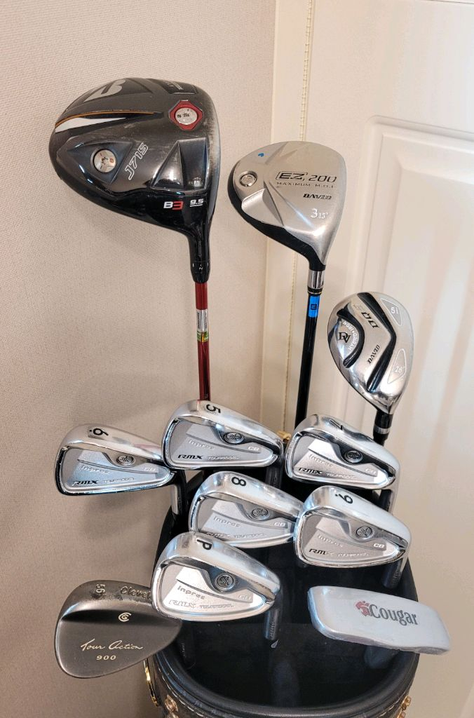 + 야마하 + 남성용 골프채 풀세트--1