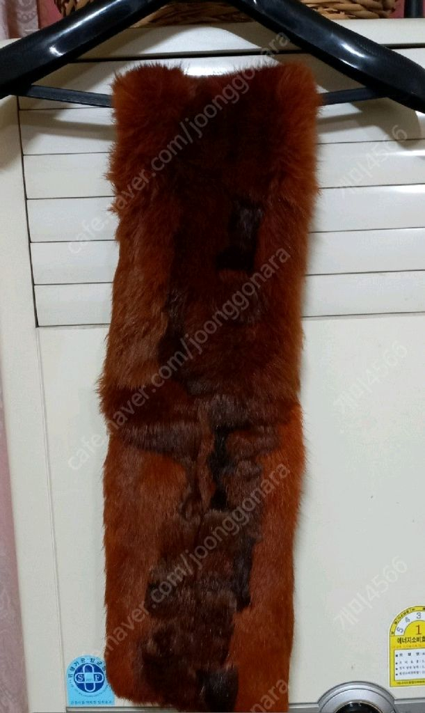 천연 밍크 양면 목도리 89000원 이미지