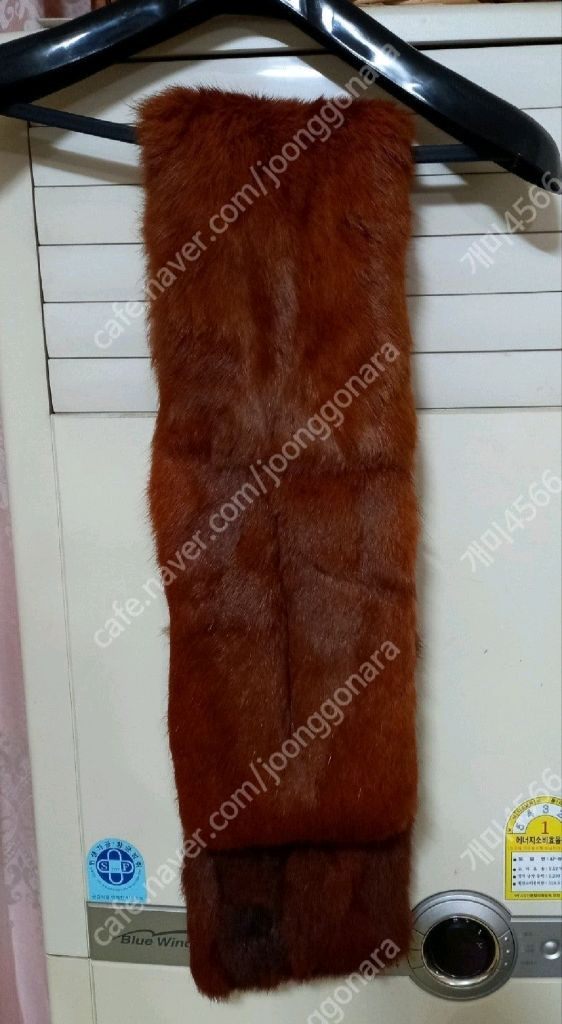 천연 밍크 양면 목도리 89000원 이미지