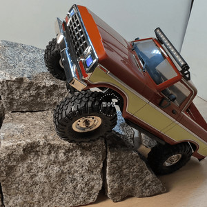 RC카 포드 브롱코 쿠퍼 트라이얼 4륜 오프로드 픽업트럭 무선조종 알시카